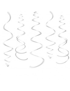 Decoração Espirais Branco